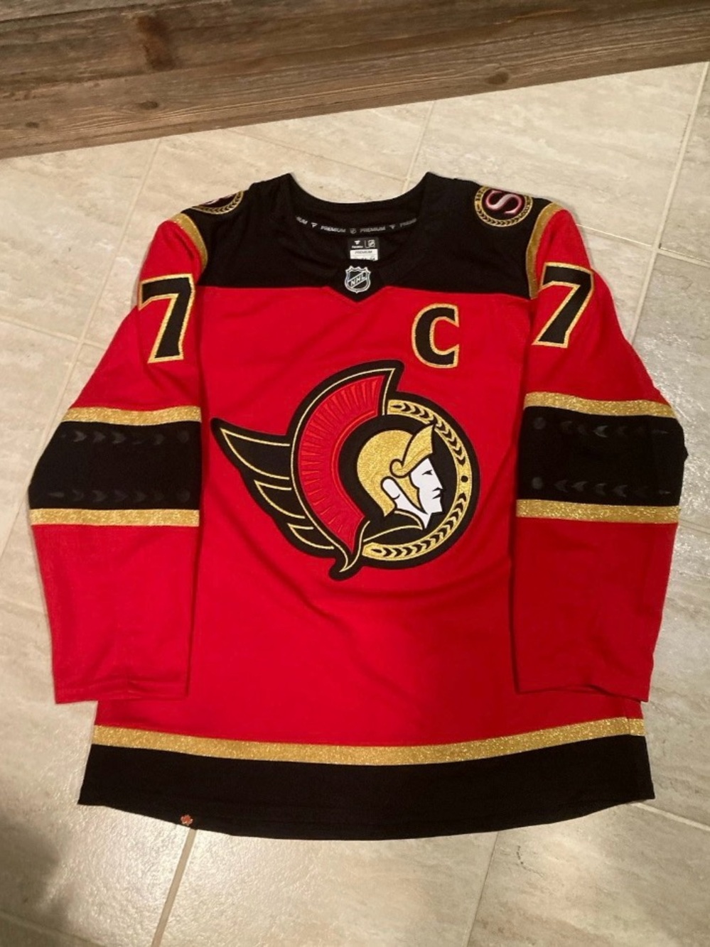 Ottawa Senator  Fanatics Red Alternate Premium NHL Jersey -  Brady Tkachuk - 54
